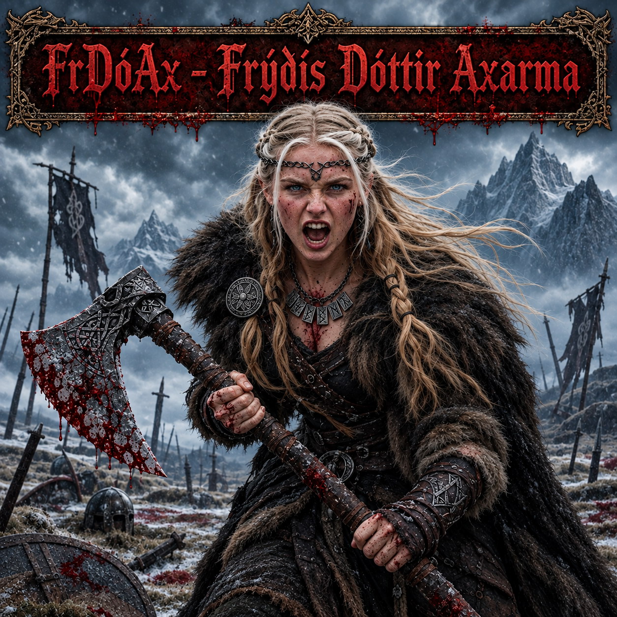 Cover des zweiten Albums von FrDóAx – Frýdís Dóttir Axarma